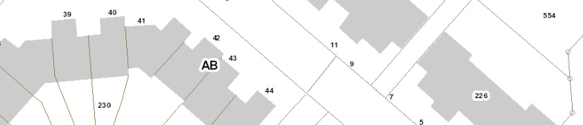 Cadastre graphique